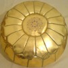 Gold Pouf