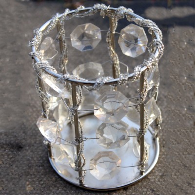 Crystal Beaded Tealight Holders