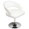 White Swivel Chair