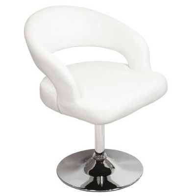 White Swivel Chair