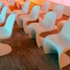 White Panton Chairs
