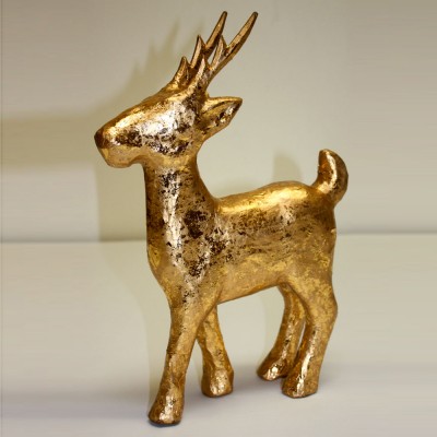 Gold Reindeer