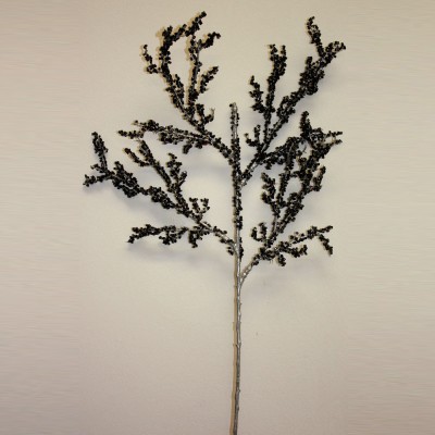Black Beaded Twigs