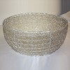 Woven Clear Bowl for Candles