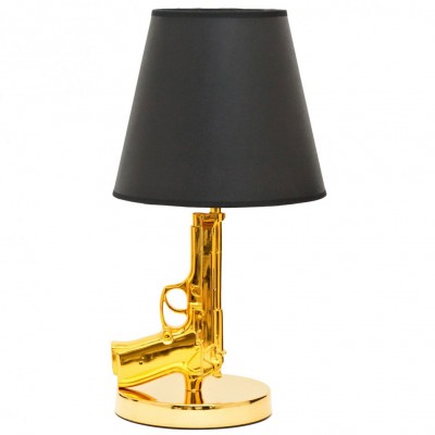 Gold Gun Lamp