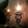 Wire Table Lamp