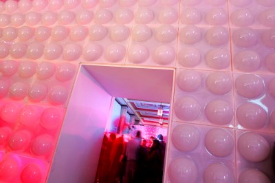 White or Red Dome Wall Panels