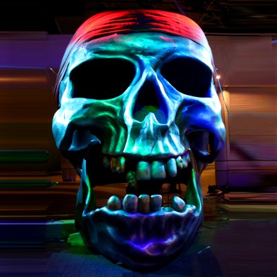 Pirates of the Caribbean Giant Skull