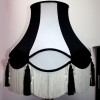 Black and White Abbey Lampshade Style 1