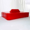 Rectangular Red Seating