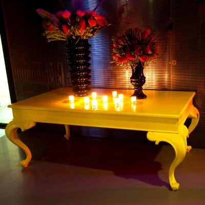 Large Yellow Table