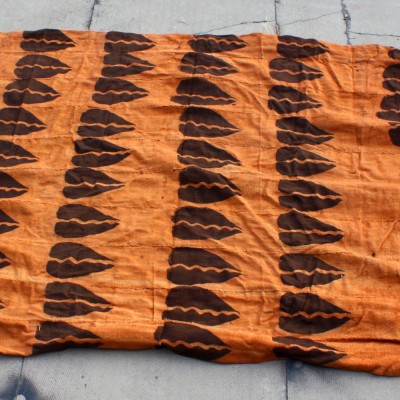 African Fabrics - Rust
