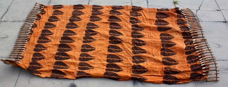 African Fabrics - Rust