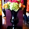 Medium Black Glass Urn