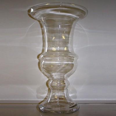 Clear Glass Urn