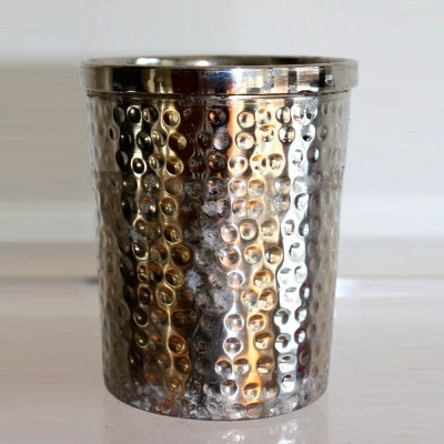Beaten Panel Silver Cup