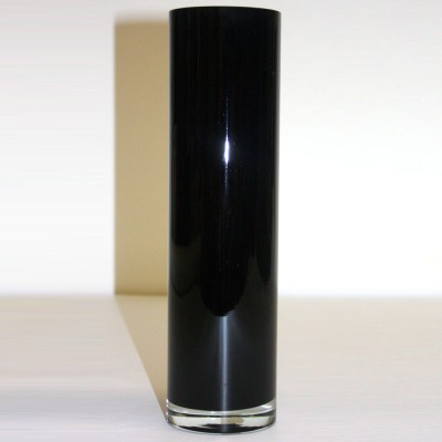 Tall Black Vase