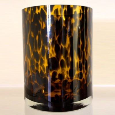 Tortoiseshell Glass Vase